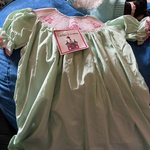 Castle and Crown Smocked Dress Size 4